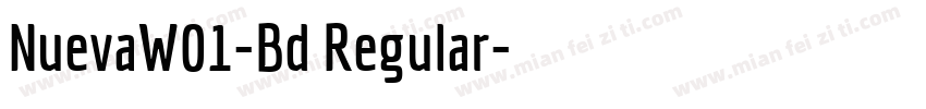 NuevaW01-Bd Regular字体转换